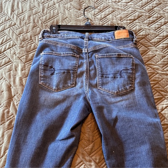 American Eagle Next Level Stretch Skinny Jeans Womens 6 Medium Wash - Picture 3 of 3